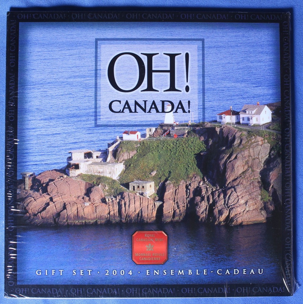 Canada 2004 - Oh Canada Gift Set - Includes half dollar (50 cents)