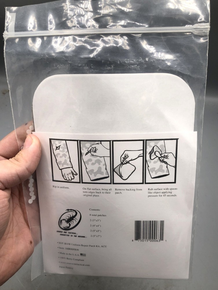 SOT Armed Forces Uniform Repair Kit - (8 pcs in Package )