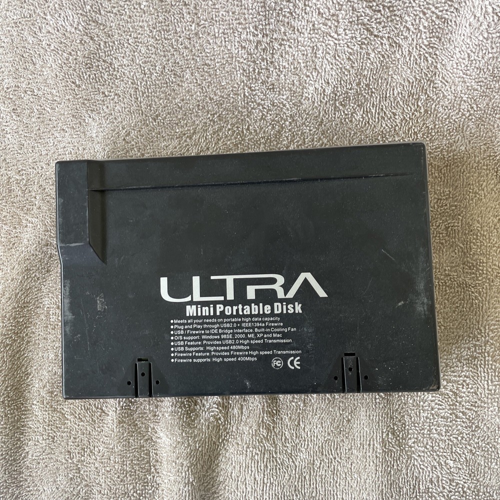 Ultra Mini Portable Disk w/ USB 2.0 Support No Power Adapter (E1)