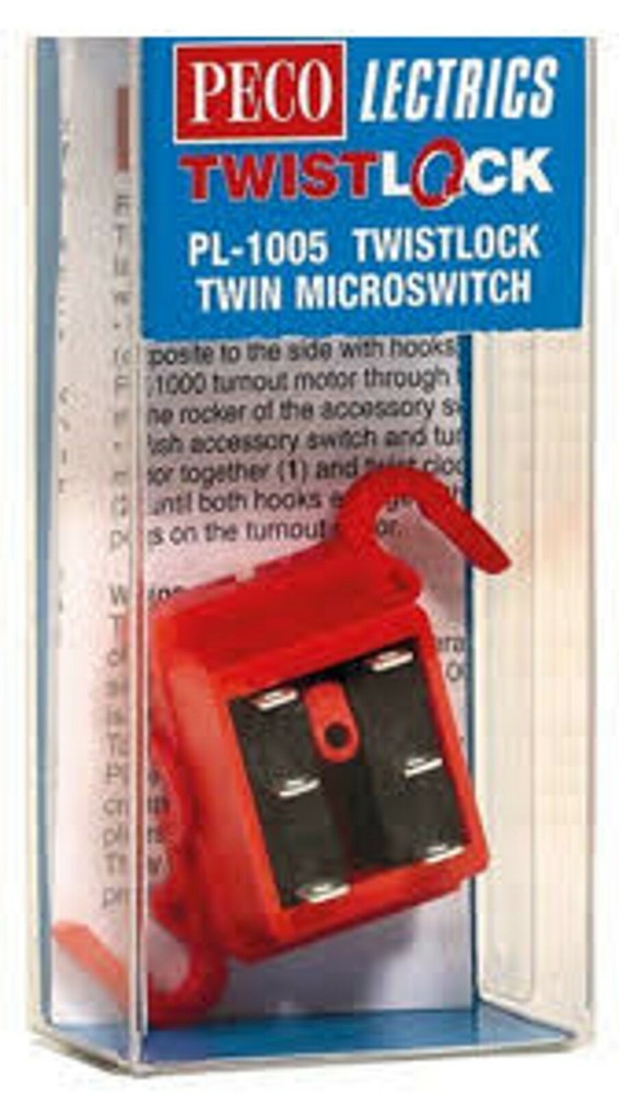 Peco PL-1005 Twistlock Turnout Microswitch