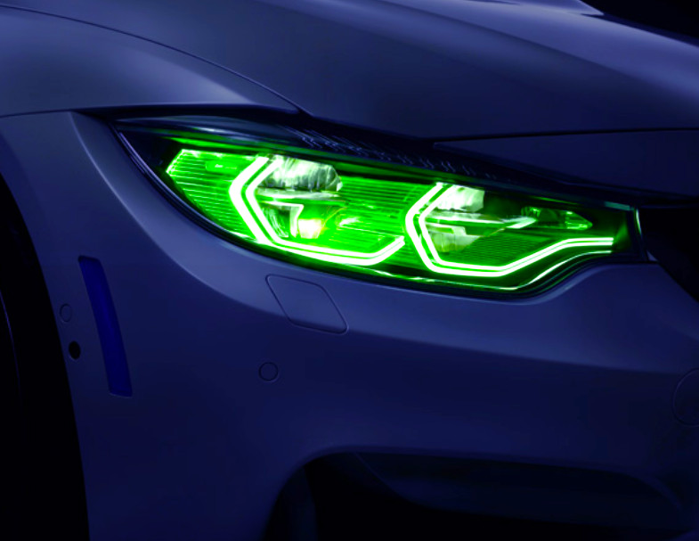 Green Fog Light Len Spray Paint Headlight Daytime Running Translucent Coating