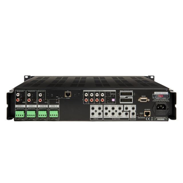 4 Zone App Control Matrix Multi Room Amplifier 80W/Zone, iOS and Android