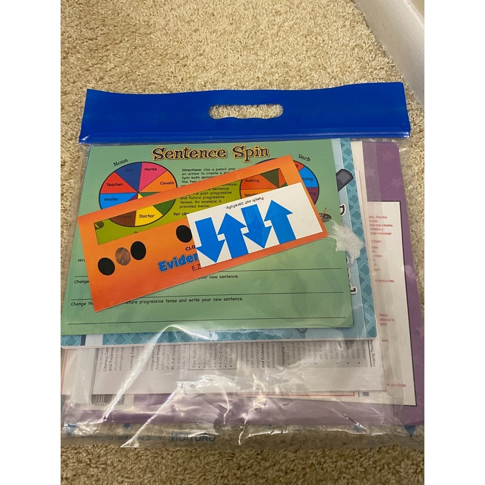 Family Engagement Reading Read, Write, Play Pack 5th Grade
