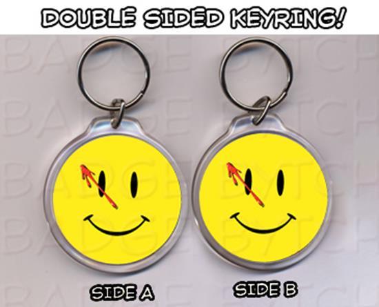 WATCHMEN FACE round keyring - COOL!