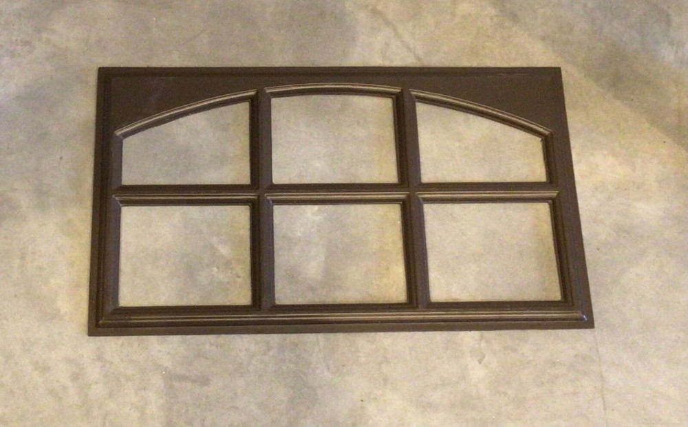 9 Amarr Cascade Replacement Panels for Amarr Short Panel Garage Doors Dark Brown