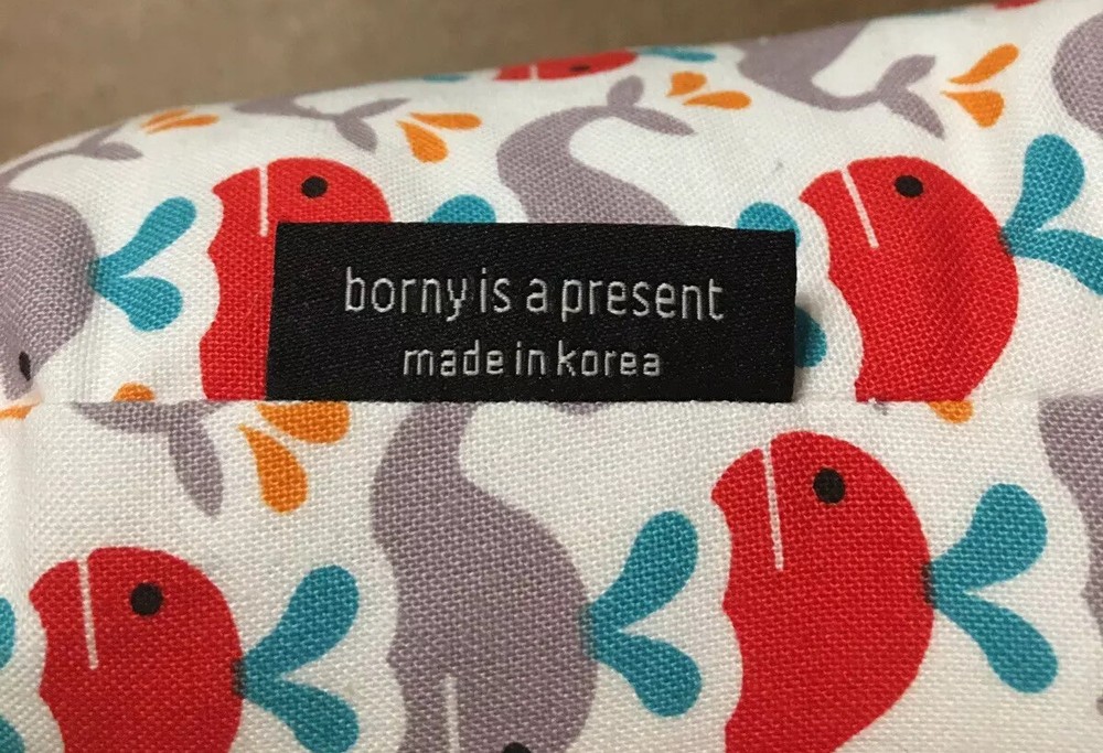 BORNY Butterfly Pillow, Stroller Pillow, Cervical Vertebrae Protection EUC!