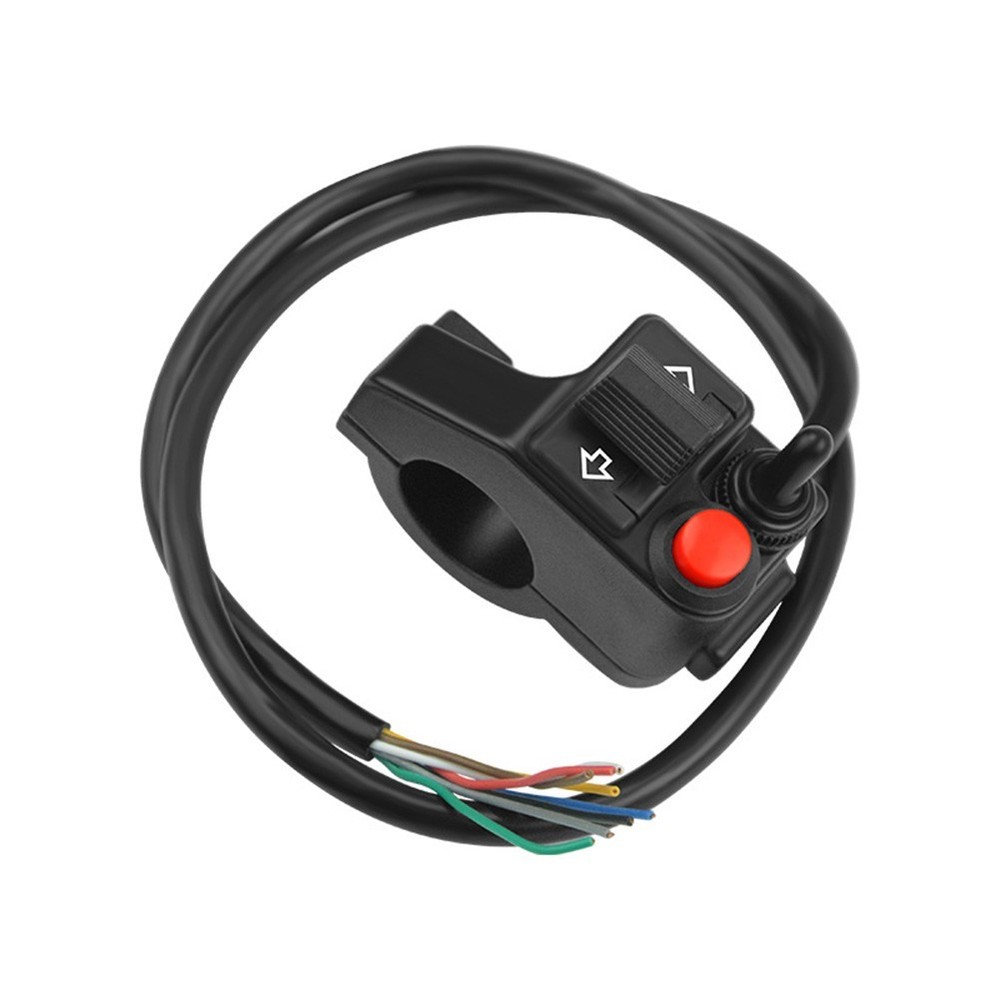 Motorcycle Switches Handlebar Switch Headlight Button 12V ABS Aluminum
