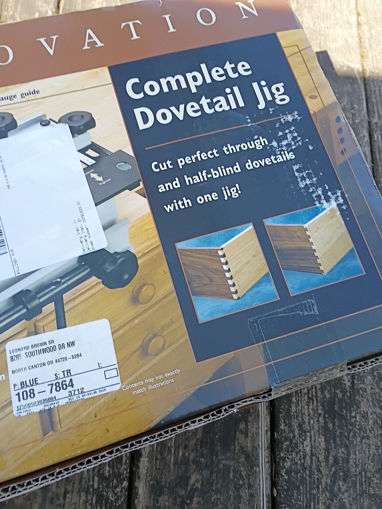 Rockler innovation Complete Dove Tail Jig