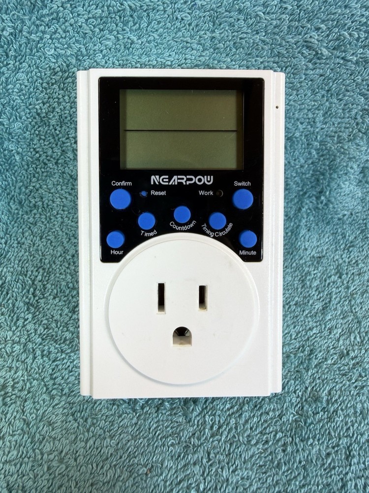 Timer Outlet Nearpow Multifunctional Cycle Programmable Plug-in T319