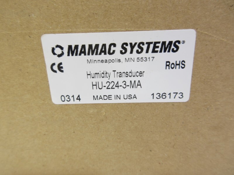 MAMAC SYSTEMS HU-224-3-MA NSMP