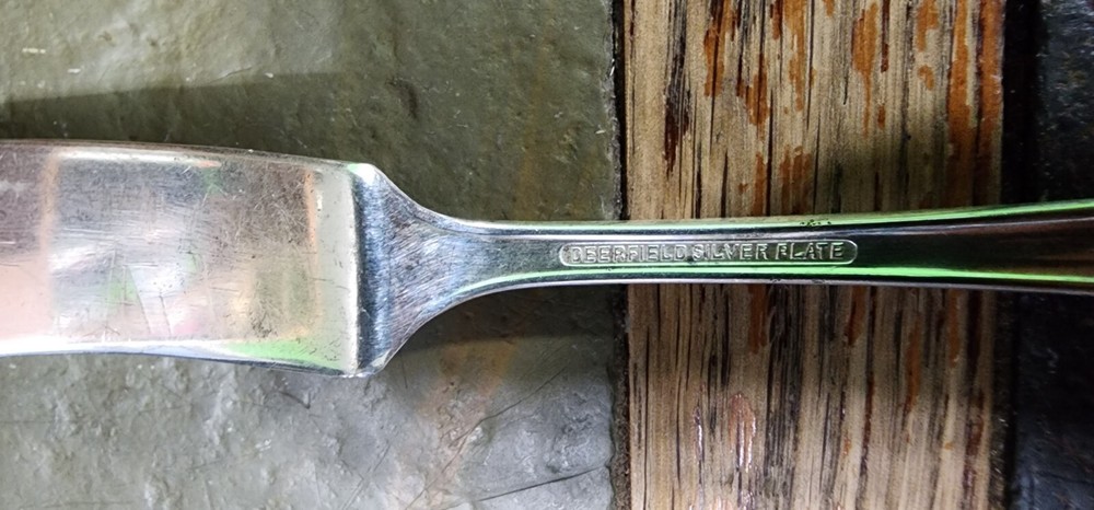 😘 ART DECO c1933 LENOX SILVERPLATED MASTER BUTTER KNIFE 🧈