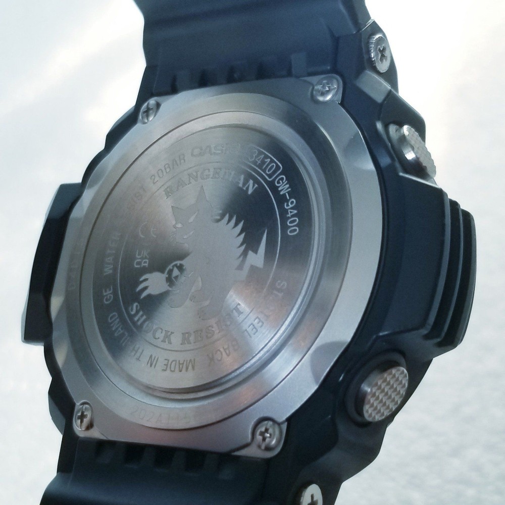 ⌚G-Shock GW9400 Rangeman triple sensor barometer temp compass.