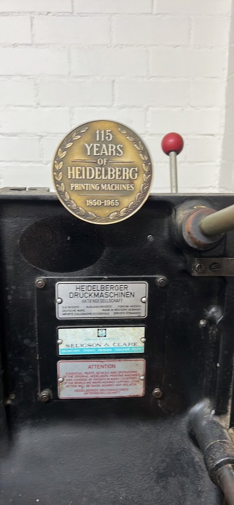 heidelberg windmill press