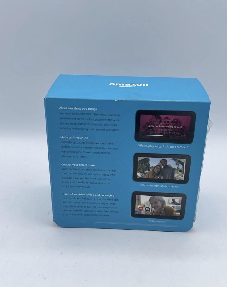 Amazon Echo Show 5 (3rd Generation) Smart Speaker Alexa 5.5" Screen Black