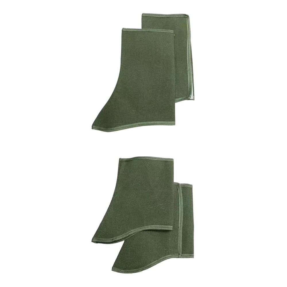 2x Welder Boot Protector Covers Welder Working Tool Protective Stitching Welding