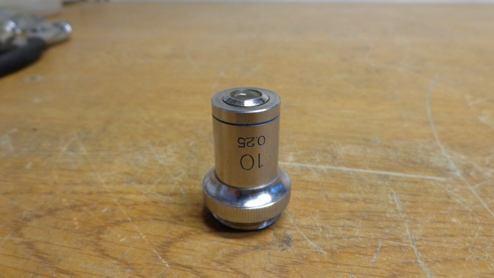 Swift Microscope Objective Lens 10x 0.25 - Blue Stripe