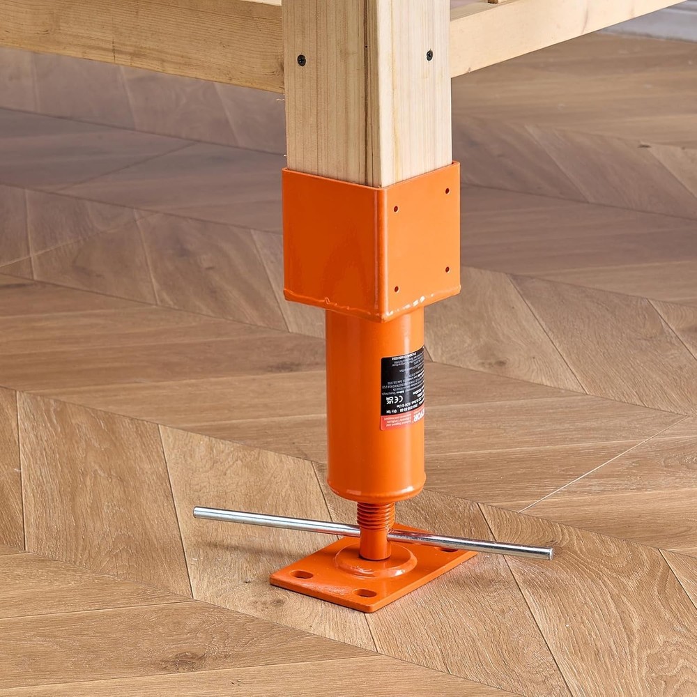 Heavy-Duty Screw Jack Post 13.2-18.7" - 24700 lbs Capacity for Home Support