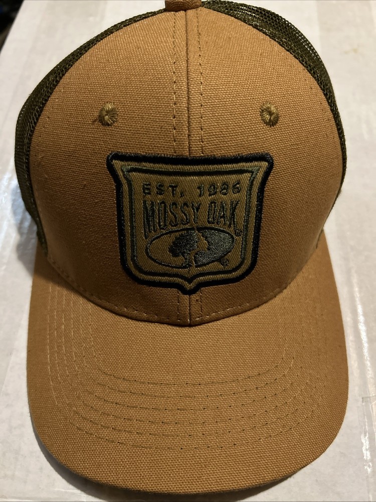 MOSSY OAK EST. 1986 PATCH TRUCKER ADJUSTABLE CAP NWT