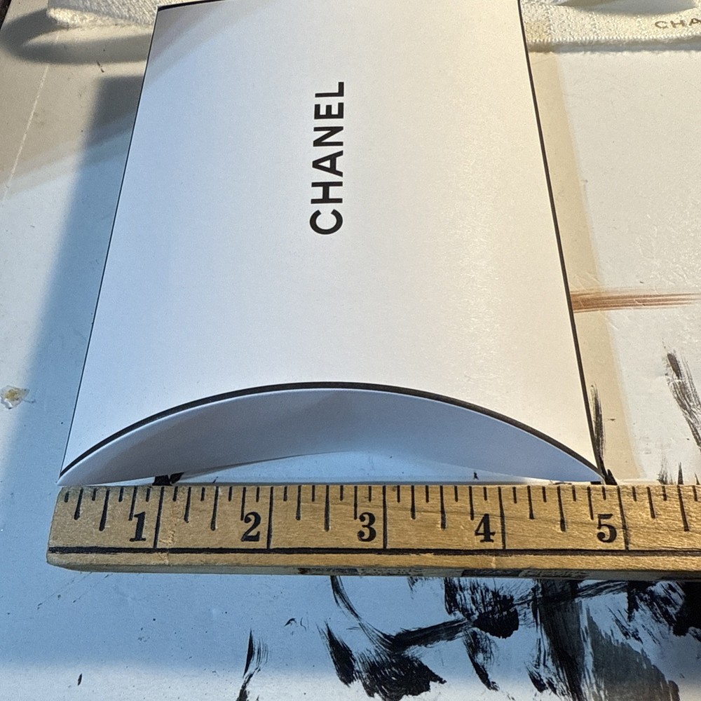 Chanel Ribbon 62” Long & Two (2) Small Chanel Gift Boxes Bundle