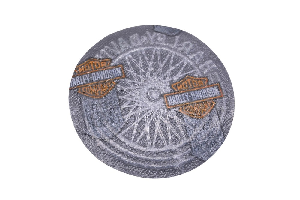 Harley Davidson' Wheel Spoke Logo Iron On Patch