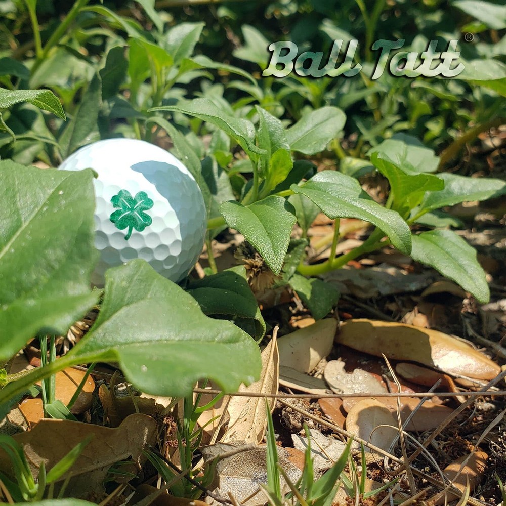 Ball Tatt - Four Leaf Clover Golf Stamp,