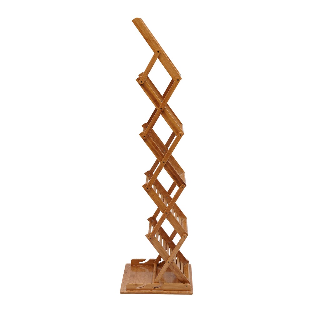 5 Layer Freestanding Magazine Rack Home Office Comic Display Organizer Stand