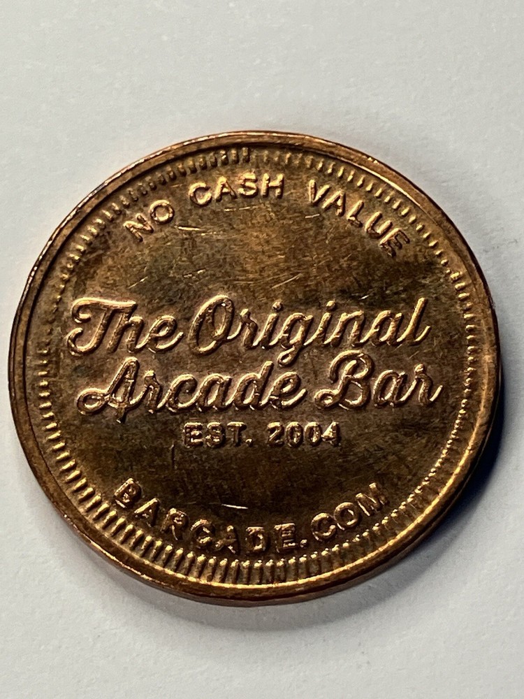 Barcade Original Arcade Bar Token #tj1