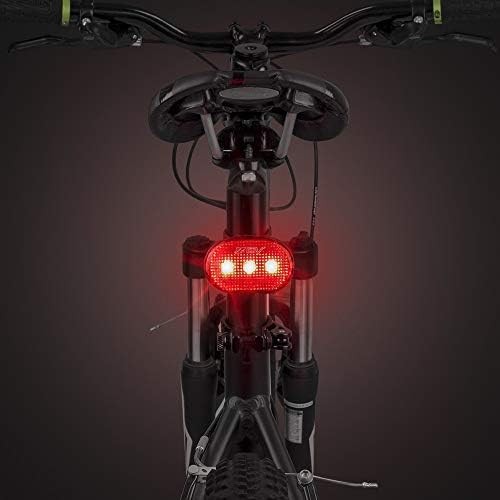 Super bright bicycle light set front rear