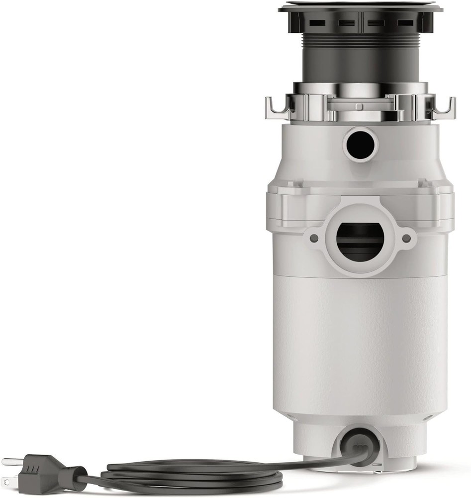 Compact Kitchen Garbage Disposal with Power Cord