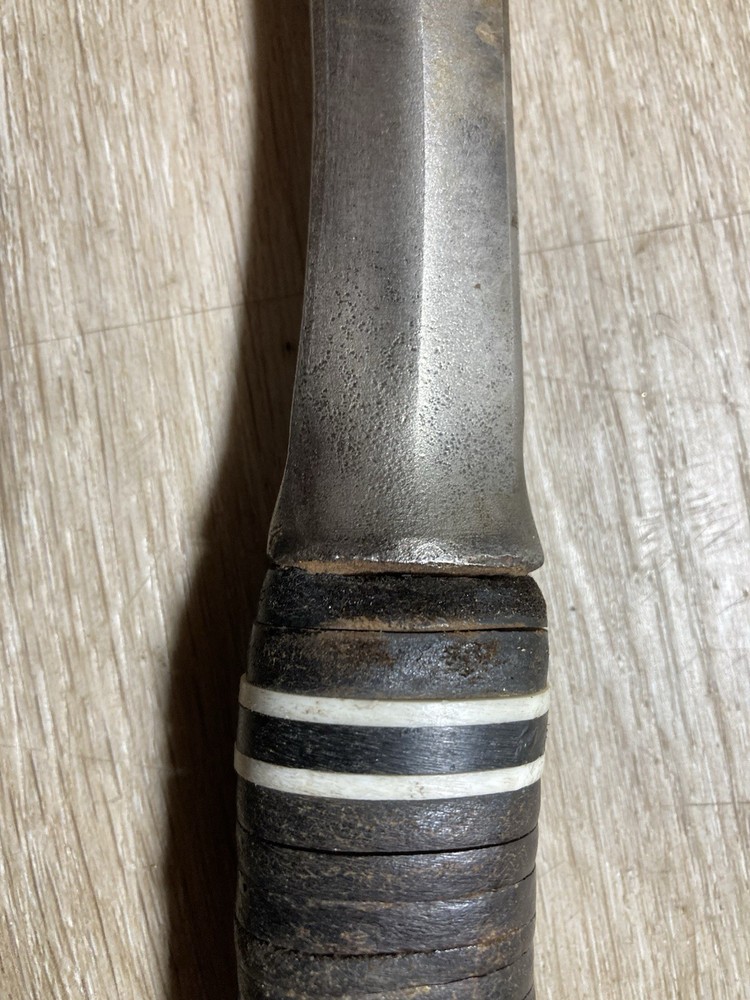 Vintage Estwing ? Hatchet with Leather Stack Handle