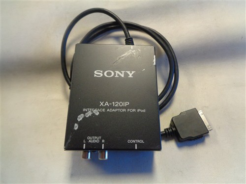 SONY XA-120IP IPOD INTERFACE ADAPTOR MARINE BOAT