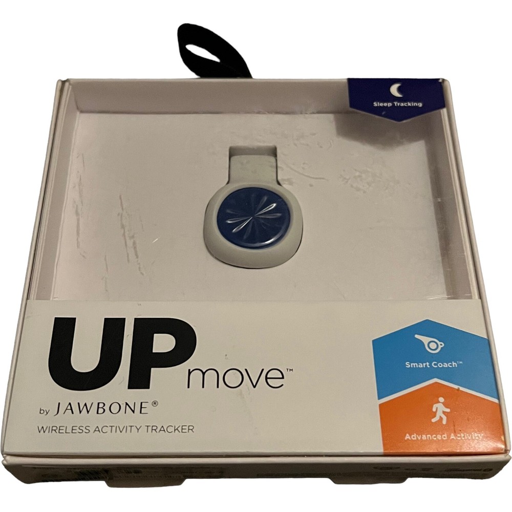 UP MOVE by Jawbone Activity-Sleep Tracker Blue with White Clip