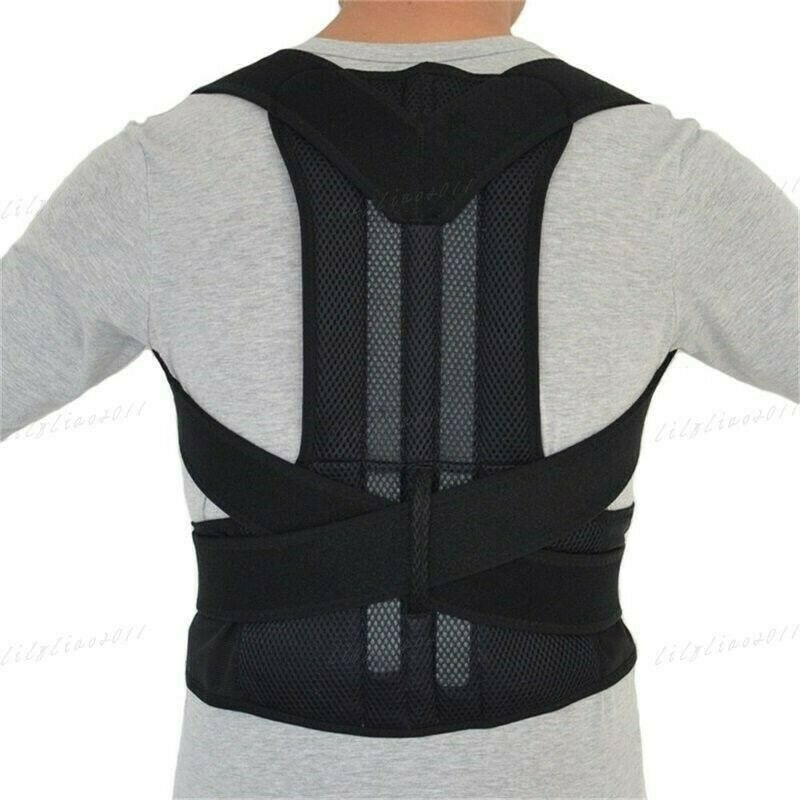 Corrector Brace Back Posture Corrector Women Men Support Adjustable Belt.