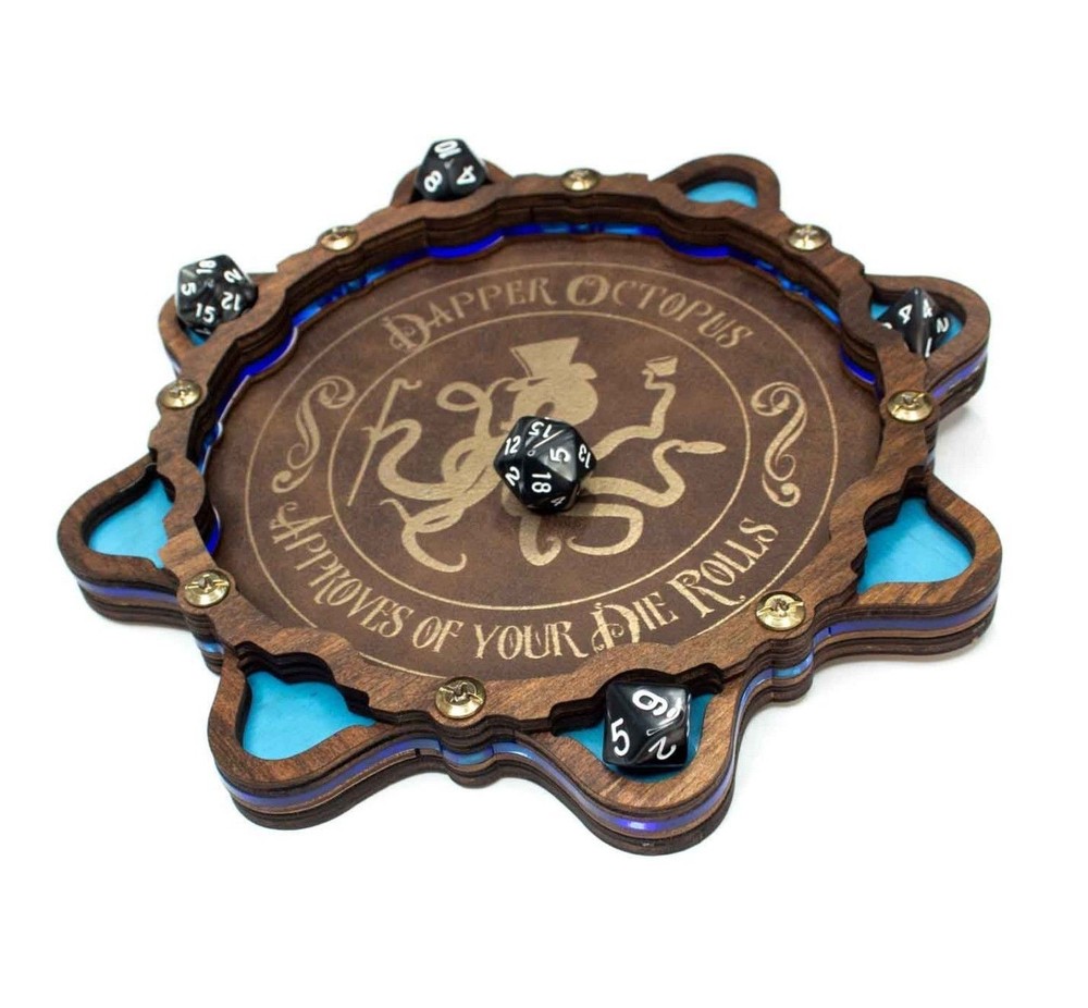 Dapper Octopus - Dice Tray ~ C4Labs