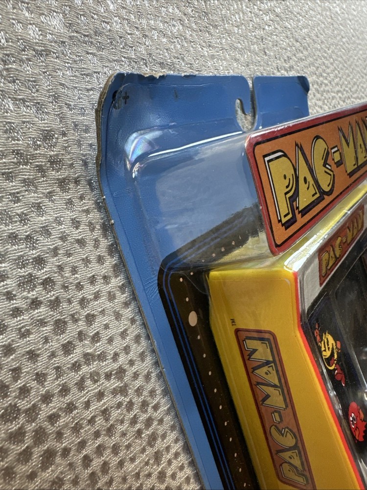 Pac-Man Mini Game Arcade Machine Handheld Classic Retro Tabletop …..WORKS!