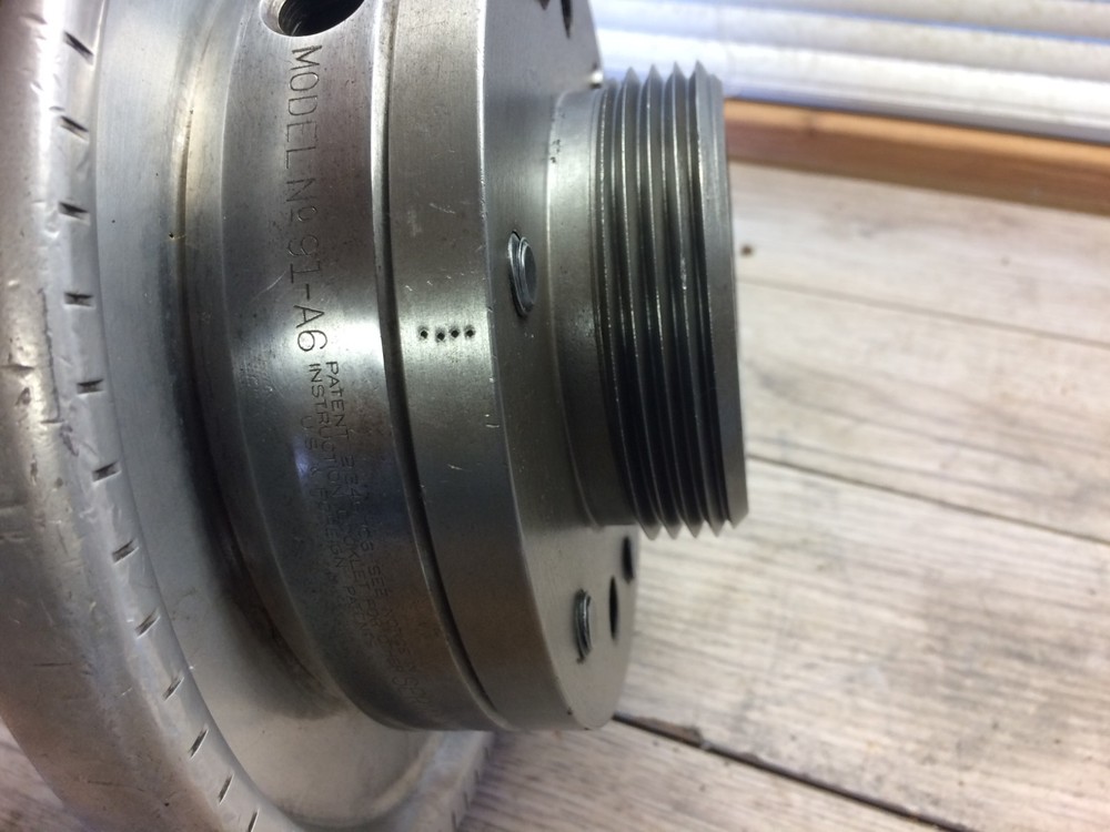 NICE JACOBS RUBBER FLEX COLLET CHUCK NOSE W/ A 2 6 MOUNT / LOO