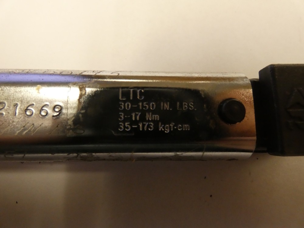 Sturtevant Richmont 1/2" Torque Wrench