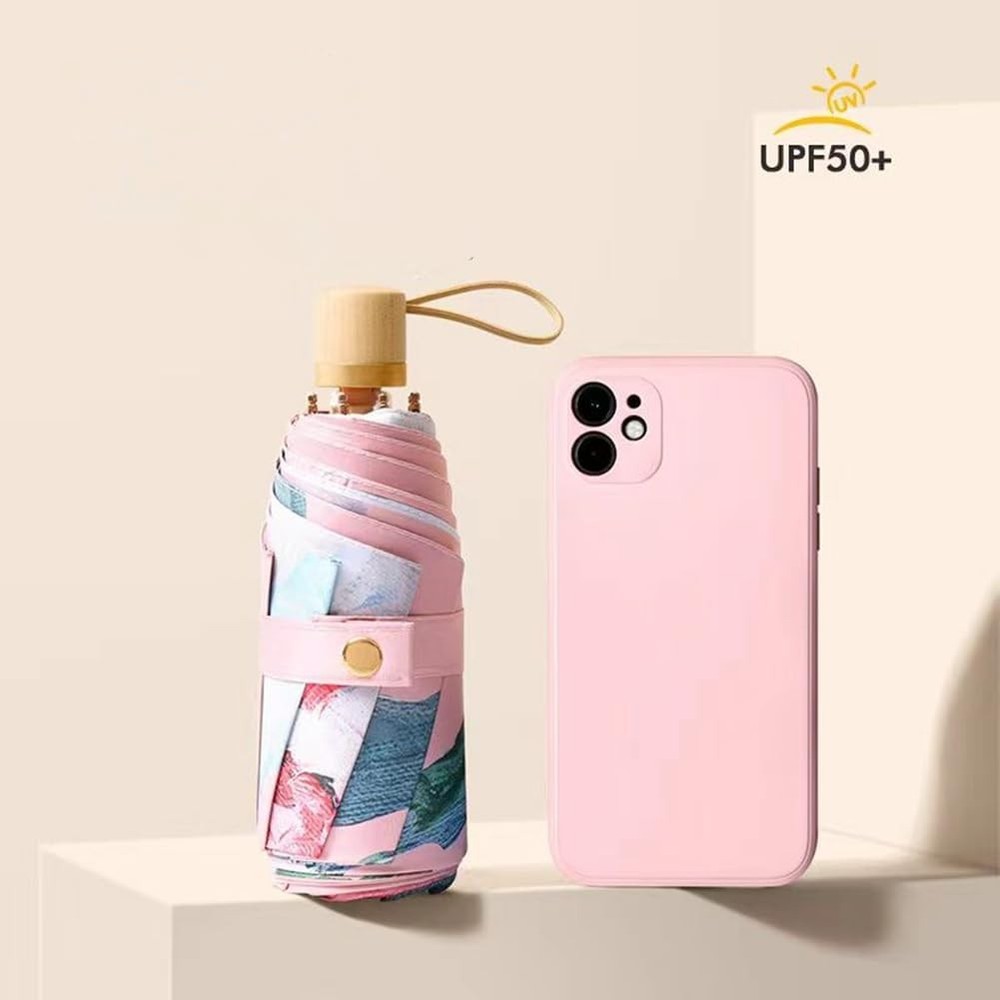 Dual-use Elegant Super Lightweight Compact Travel Lightweight, pink