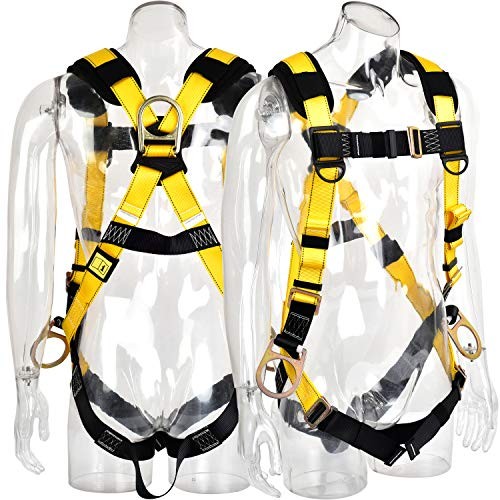 3D-Ring Industrial Fall Protection Safety Harness Basic(5-point Harness)