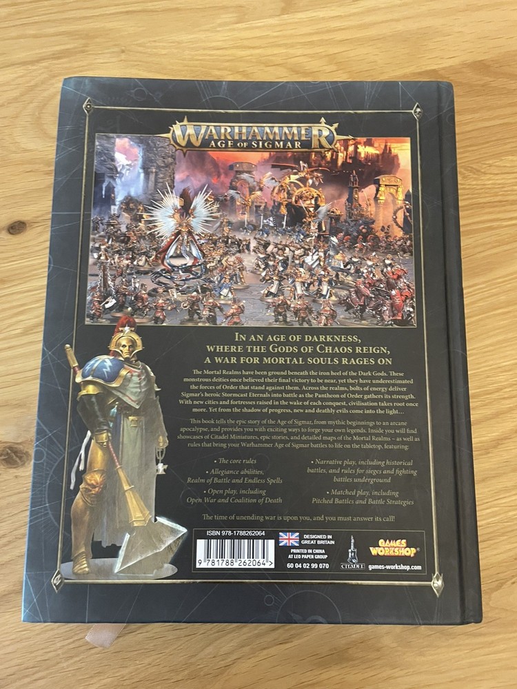 Warhammer Age of Sigmar Core Book Hardback