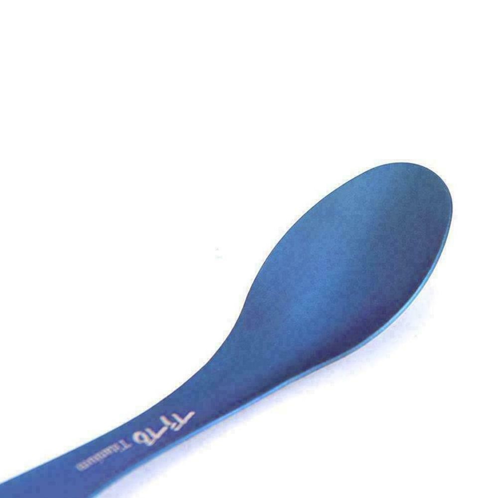 Outdoor Camping Picnic titanium Spoons Fork Tableware Ultralight Nice
