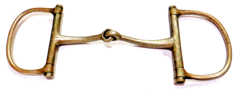 Horse Bit Never Rust Made in England D Ring Snaffle