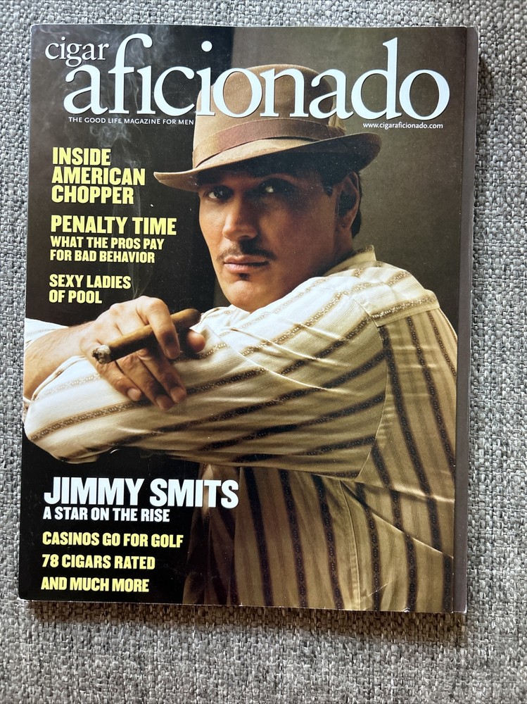 Cigar Aficionado Jimmy Smits
