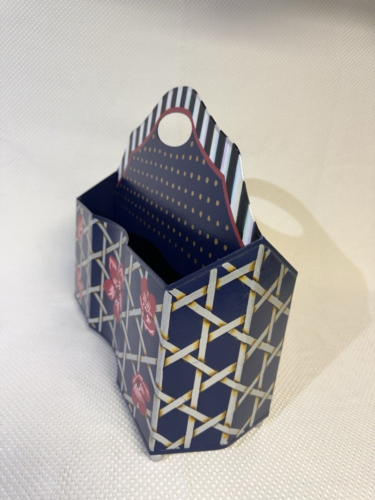 MacKenzie-Childs Desktop Organizer Magazine Rack