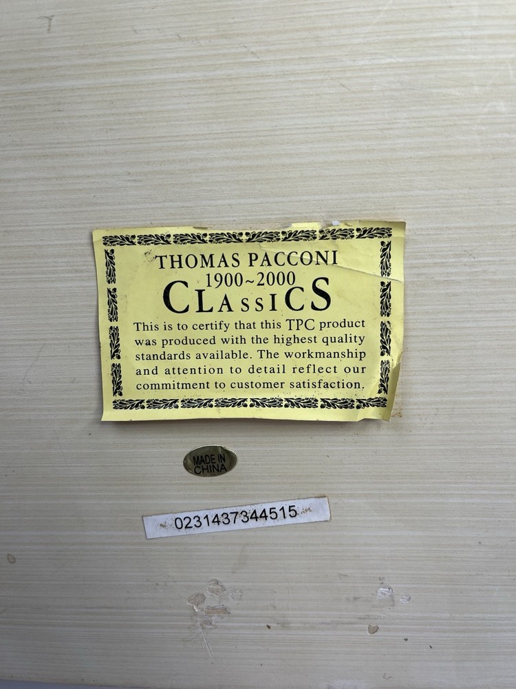 Thomas Pacconi Classics Wood Cookbook Recipe Stand Holder E