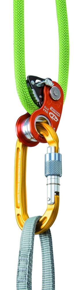 RollnLock Pulley, Orange, One Size