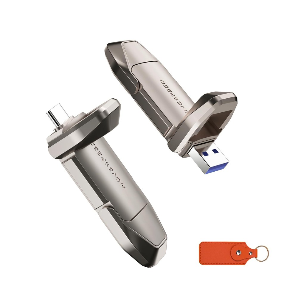 256GB Solid State Flash Drive USB 3.2 550MB/s High Speed, Type C