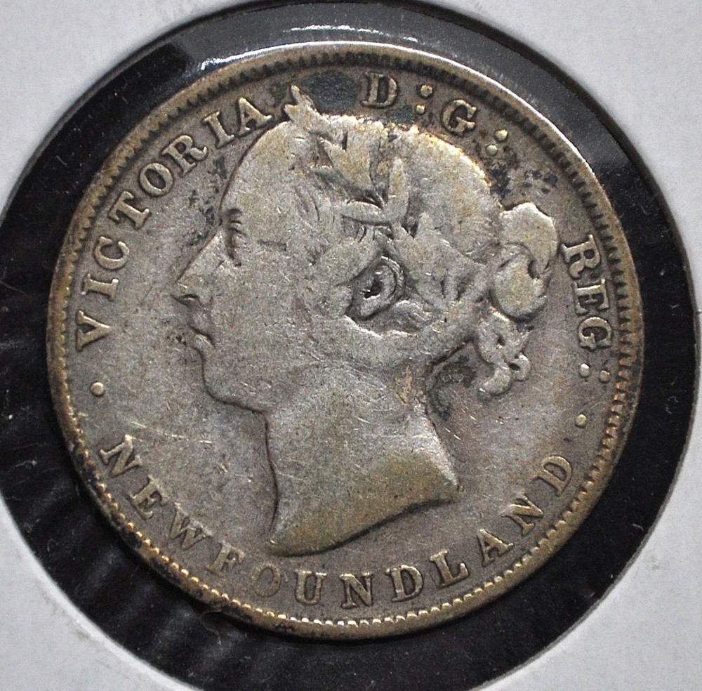 1890 Newfoundland 20 cents