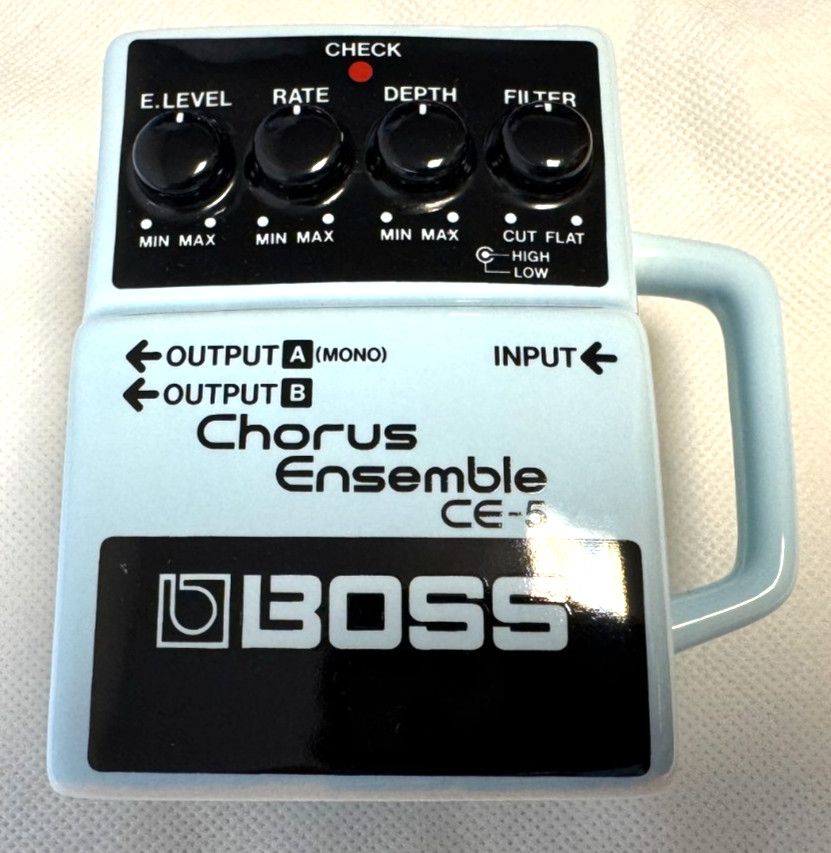 BOSS Winter Campaign 1999-2000 CE-5 Chorus Ensemble Type Mug Cup