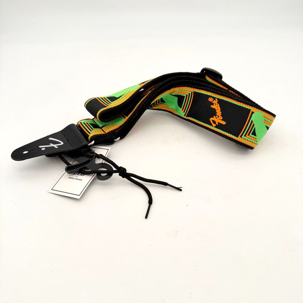 Fender Neon Monogram Guitar Strap Mint/Unused fs51201